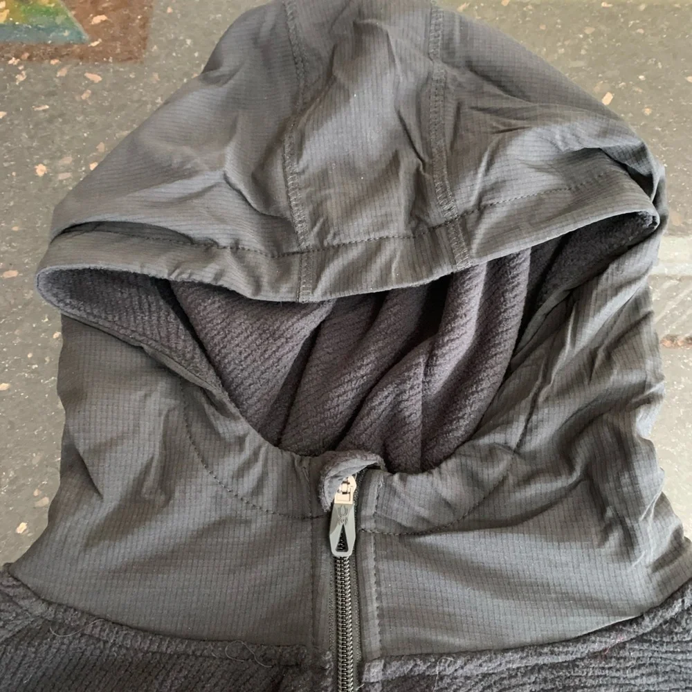 Spyder Active Black Hooded Performance Breathable Jacket Mens XL